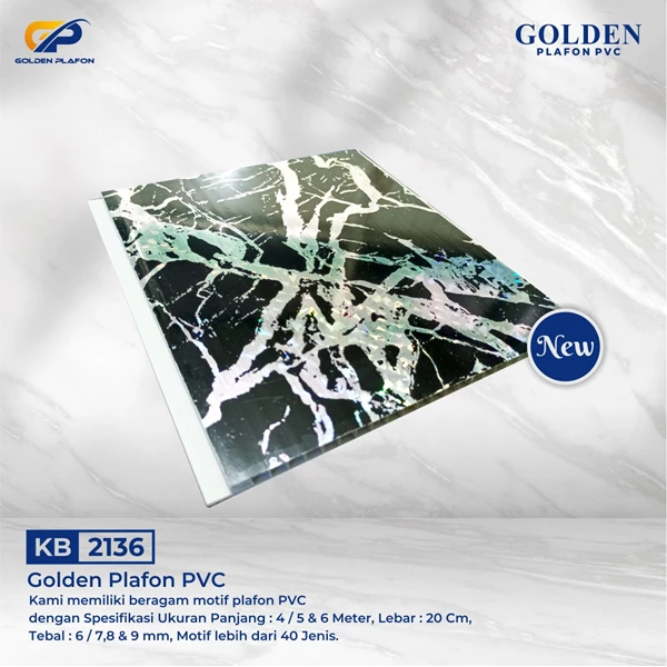 Plafon pvc - Golden Plafon PVC KB 2136