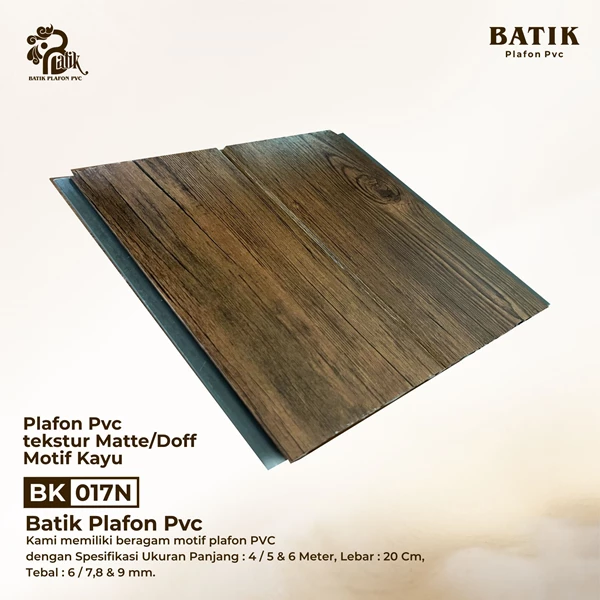 PLAFON PVC BATIK PLAFON PVC - BK017 - BK017N