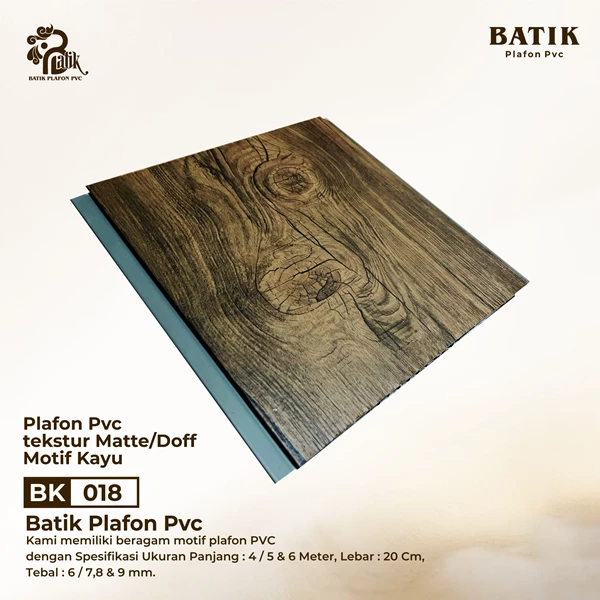BATIK PLAFON PVC - BK018 - BK018N