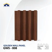 WPC Wall Panel 3D Golden Wallpanel GWS 008 