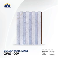 WPC Wall Panel 3D Golden Wallpanel GWS 009 