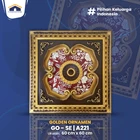 Golden Ornament GO SD B201 GO BT A123 GO SE A221 Size 60 cm x 60 cm Fitting Lamp 3