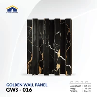 Wall Panel 3D Golden Wallpanel GWS 016