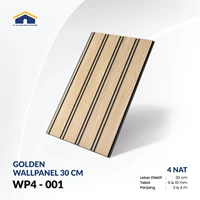 Golden Wallpanel 30 cm 4 Lines Double WP4 001 