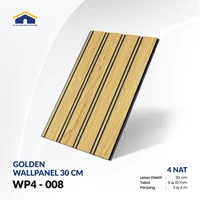 Golden Wallpanel 30 cm 4 Lines Double WP4 008