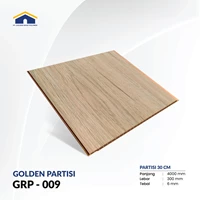 Golden Partition Panel 30 cm GRP 009