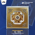 Golden Ornamen SK 1003 Ukuran 100 cm x 100 cm Fitting Lampu 1