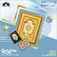GOLDEN ORNAMEN PVC BARU
