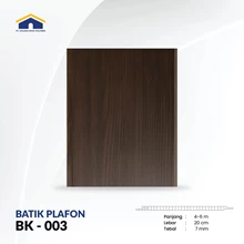 PLAFON PVC BATIK PLAFON PVC   BK 003 & BK 003 N