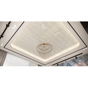 Paket Produk Golden Plafon, Golden Lis PVC, dan Golden Ornamen
