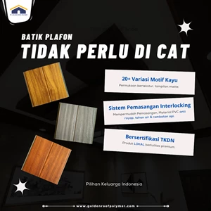 Batik plafon PVC